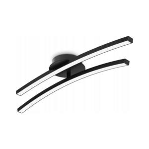 Plafonieră LED 2xLED/6W/230V 3000K neagră imagine