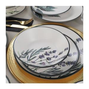 Set veselă 24 piese multicolor/ceramică imagine