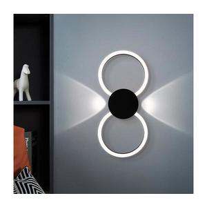 Eglo 902124 - Aplică de perete CELLO, LED/20W/230V + LED/0, 91W, neagră imagine