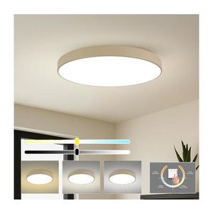 Brilagi-LED Plafonieră POOL LED/128W/230V 3000/4500/6000K diam. 100 cm bej imagine
