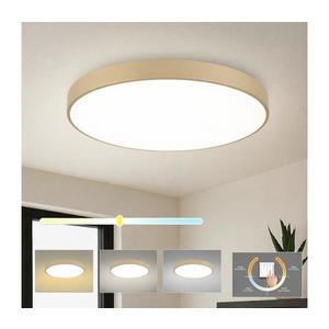 Plafonieră LED Brilagi POOL, 100 W, 230 V, 3000/4500/6000 K, Ø 80 cm, bej imagine