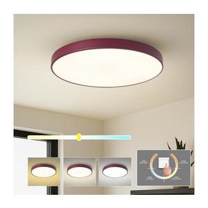 Brilagi - Plafonieră LED POOL, 60 W, 230 V, 3000/4000/6000 K, 60 cm, burgundiu imagine