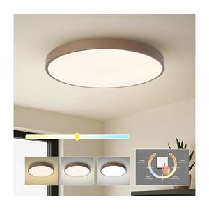 Brilagi - Plafonieră LED POOL, 100 W, 230 V, 3000/4000/6000 K, 80 cm, maro imagine