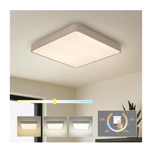 Brilagi - Plafonieră LED POOL, 36W, 230V, 3000/4500/6000K, 40x40 cm, bej imagine