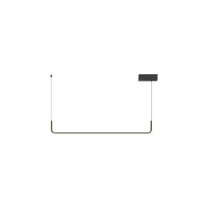 MAXLIGHT PO644 - Pendul LED URUS pe cablu, 17W, 230V, negru imagine