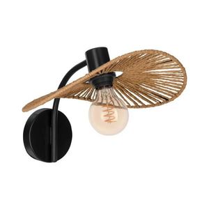 Eglo 31964 - Aplica de perete SIRUELA 1xE27/42W/230V maro/negru imagine