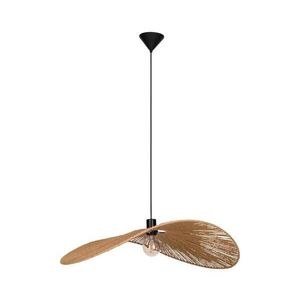 Eglo 31992 - Lampă suspendată pe cablu SIRUELA 1xE27/42W/230V 80 cm maro/negru imagine