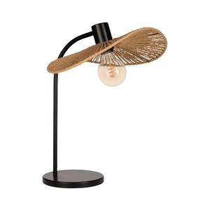 Eglo 31965 - Lampă de masă SIRUELA, 1xE27/42W/230V, maro/negru imagine