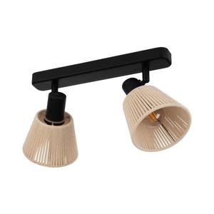 Eglo 44139 - Spot SEAGARD 2xE14/40W/230V, bej/negru imagine