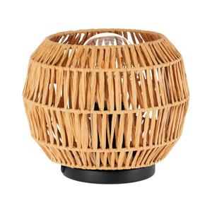 Eglo 44145 - Lampă de masă SHELDON 1xE27/40W/230V maro imagine