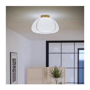Eglo SUMMERHILL Plafonieră Ø 40 cm, 1x E27 (max. 40 W), 230 V, alb/bej imagine