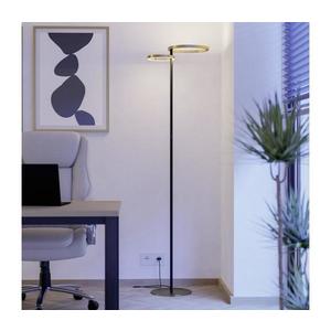 Eglo 901975-LED Lampadar CASTELPOTO cu dimmer, LED/16W/230V + LED/12W, auriu/negru imagine