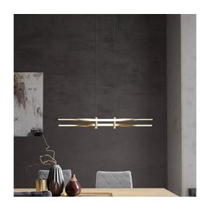 Eglo 901226 - Lustră suspendată cu cablu COLMEAL LED/21W/230V, auriu imagine