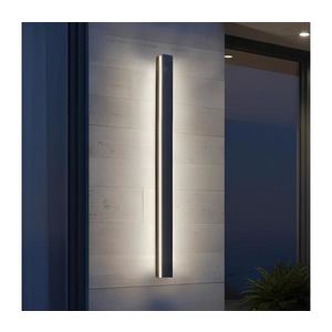 Aplică de perete LED pentru exterior MIRANA, 25W, 230V, 4000K, IP44, 120 cm, neagră imagine