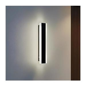 Aplică de perete pentru exterior LED MIRANA S LED/8W/230V 4000K IP44 30 cm neagră imagine