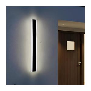 Aplica de perete LED pentru exterior MIRANA S, 12W, 230V, 4000K, IP44, 60 cm, negru imagine