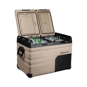 Ladă frigorifică portabilă cu afișaj LCD 39 l 230V/12V/24V maro imagine