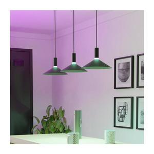 Eglo 902184 - Pendul suspendat pe cablu LED RGBW cu dimmer CONOMAVILLA-Z, 3xLED/7, 5W/230V, negru imagine