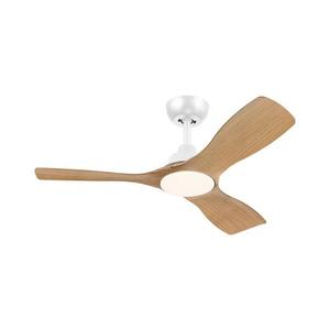 Philips lator de tavan LED OLAS, dimabil, 24W/230V, Ø 106 cm, alb/maro + telecomandă imagine