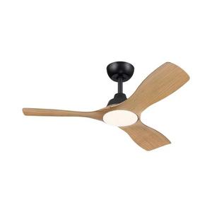 Philips - lator de tavan dimabil OLAS cu LED, 24W/230V, diam. 106 cm, negru/maro + telecomandă imagine