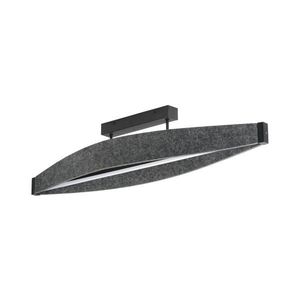 Osram DECOR FLAT - Plafonieră aplicată LED, 23W/230V, gri imagine