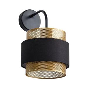 Osram - Lampă de perete DECOR HORNET 1xE27/10W/230V negru/auriu imagine