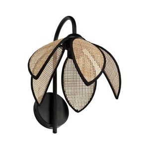 Osram - Lampă de perete DECOR RATTAN 1xE27/15W/230V bej/negru imagine