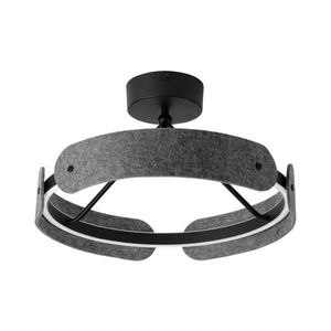 Osram - Plafonieră aplicată LED DECOR CURVE, 33W/230V, Ø 43 cm, gri imagine