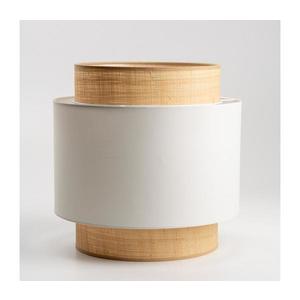 Abajur universal KERIA Ø 30 cm, bej/alb imagine
