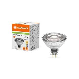 Bec LED reglabil MR16 GU5.3, 6, 8 W, 12 V, 3000 K, 36°, CRI 90 - Ledvance imagine