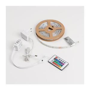 Bandă LED RGBW dimabilă, 9 W, 230 V, 5 m, Wi‑Fi + telecomandă imagine