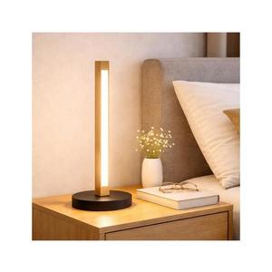 Lampă LED de birou VERDE LED/10W/230V 3000K stejar/negru imagine