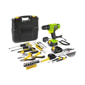 Fieldmann - Bormașină cu acumulator 12 V, 1300 mAh, cu accesorii imagine