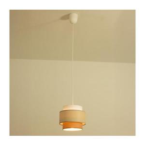 Brilagi RESNA - lustră suspendată pe cablu, 1xE27/60W/230V, Ø 20 cm, crem/bej imagine