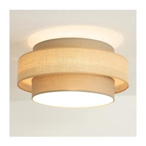 Brilagi - Plafonieră RESNA 1xE27/60W/230V Ø 40 cm maro/bej imagine