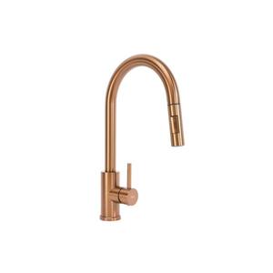 REA-B6560 - Baterie pentru chiuvetă FRESH cu duș extractibil, 45 cm, cupru periat imagine