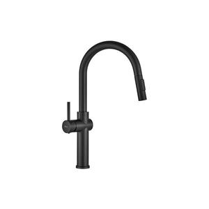 REA-B7200 - Baterie pentru chiuvetă FRESH 45 cm, cu pulverizator extractabil, neagră imagine