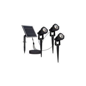 SET 3x Lampă solară LED exterior 3xLED/1, 2W/3, 7V IP65 3000K 4000 mAh imagine