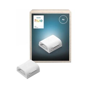 Philips - Conector pentru benzi LED Hue FLUX, set de 4 bucăți imagine