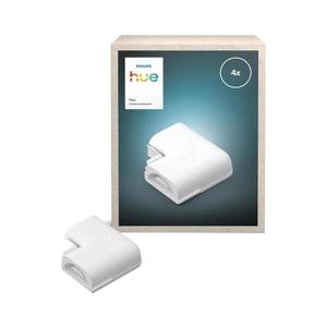 Philips - Conector unghiular pentru benzi LED Hue FLUX, 4 buc. imagine