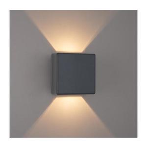 Brilagi - Aplică de perete LED pentru exterior DOUBLERAY LED/6W/230V antracit IP54 imagine