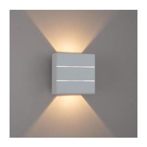 Brilagi - Aplică LED de exterior DOUBLERAY LINE, 6W, 230V, albă, IP54 imagine