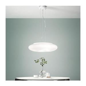 Ondaluce - Lustră suspendată pe cablu DODI 2xE27/15W/230V Ø 53 cm, albă imagine