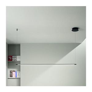 Ondaluce - Lustru suspendat LED dimabil cu cablu GENIUS, 28W/230V, negru imagine