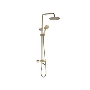 REA-P5960 - Set de duș cu baterie termostatică LUNGO DIAMOND, auriu imagine