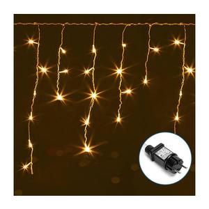 Lanț LED decorativ de exterior 75xLED/6W/230V 15x0, 6m IP44 alb cald imagine