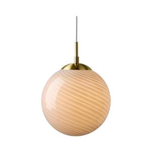 Halo Design 748570 - Lustră pe cablu CANDY, 1xE27/25W/230V, Ø 30 cm, gri/alamă imagine