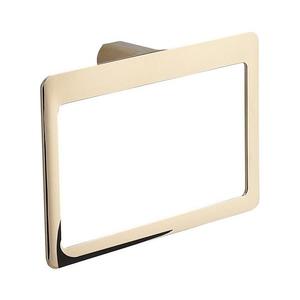 Gedy - Suport de perete pentru prosoape PIRENEI 15x23 cm, auriu imagine