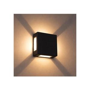 Brilagi - Aplică LED de exterior QUADRAY LED/6W/230V neagră IP54 imagine