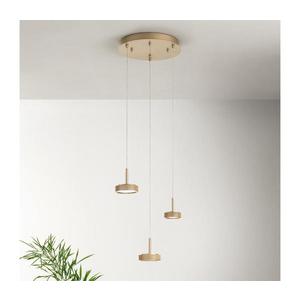 Ondaluce - Lustră LED dimabilă suspendată pe cablu NINA, LED/24W/230V, Ø 35 cm, auriu imagine